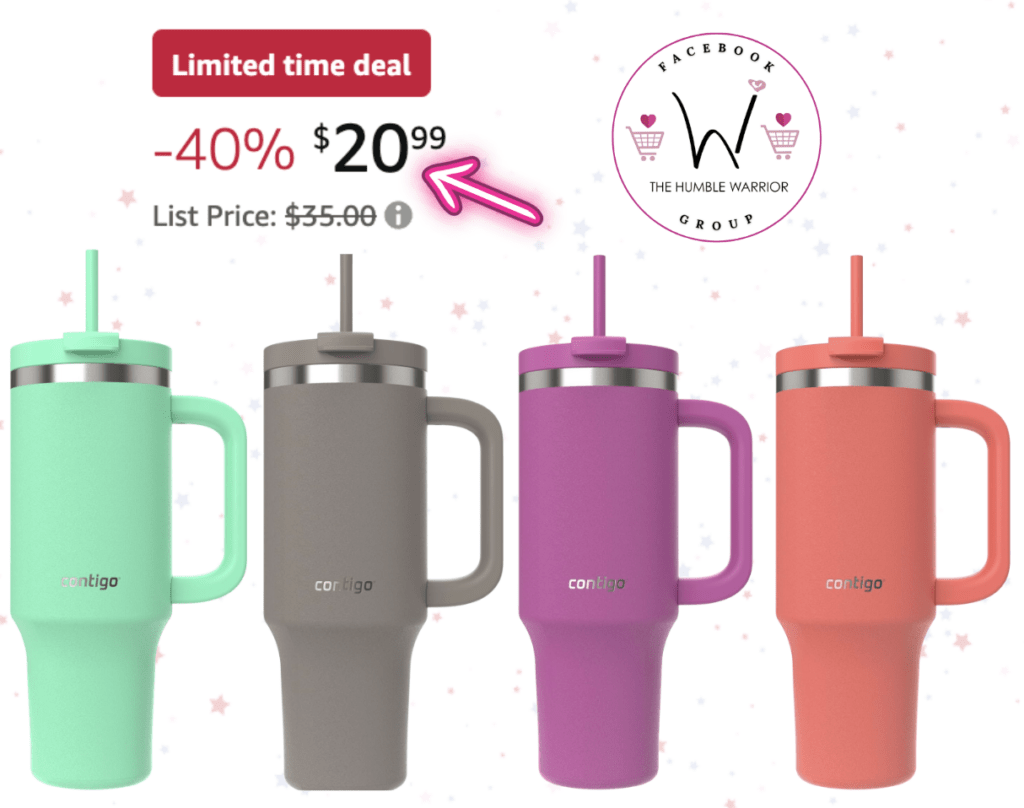 Contigo Streeterville 40oz Tumbler!